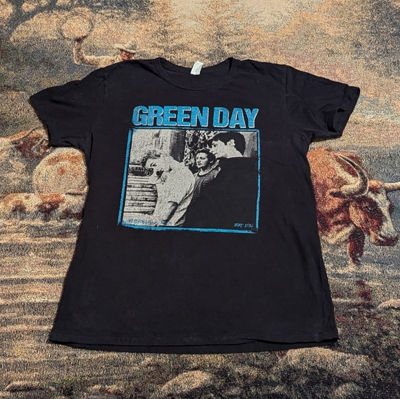 VINTAGE Green Day Tee - Picture 1 of 3